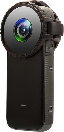 Fututech - Copertura protettiva per obiettivo per Insta360 One X2, in vetro temperato, con fotocamera, antigraffio, resistente agli urti - Fashionser