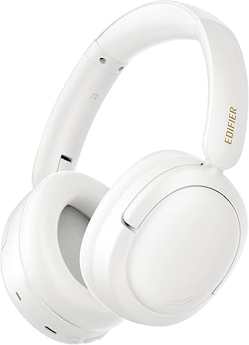 Edifier W800BT SE Cuffie Wireless Over Ear Bluetooth 5.4- Cancellazione del Rumore delle Chiamate AI - 45Ore - Ricarica Rapida - Modalità Gioco - Pieghevole - Nero (W800BT SE, Nero) - Fashionser