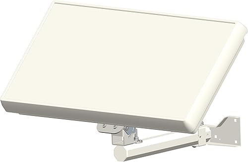 Selfsat H30D+ - Antenna piatta SAT per TV + passacavo per finestra Full HD - Fashionser