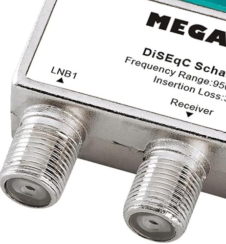 Megasat DiSEqC - Interruttore 2/1, protezione dalle intemperie - Fashionser