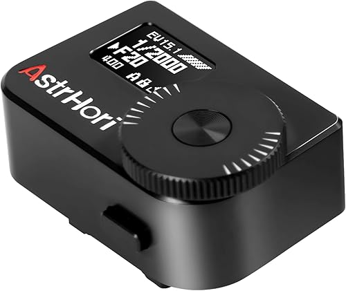 AstrHori Misuratore di luce con display OLED, compatibile con supporto Cold Shoe per regolare ISO, apertura e velocità dell'otturatore, adatto per fotocamere Leiche vintage e simili (piastra in bronzo - Fashionser