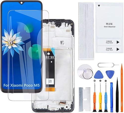 H&LYCYJ Schermo display per Xiaomi Poco M5 22071219CG LCD schermo di ricambio kit assembly con cornice - Fashionser