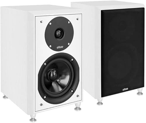 Eltax Monitor III Bianco - Altoparlanti Librerie - Fashionser