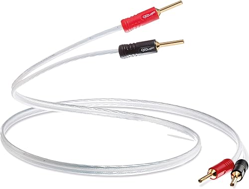 QED PERFORMANCE XT25 CAVO PER DIFFUSORI DA 2 MT TECNOLOGIA X-TUBE TERMINATO CON BANANE - Fashionser