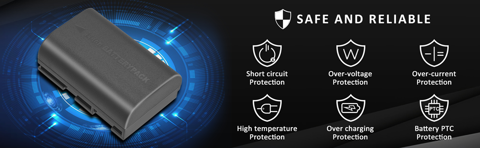 Protezione di sicurezza della batteria CANON LP-E6