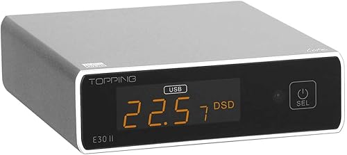 Topping E30 II Lite DAC con chip AK4493S, USB XMOS XU208, USB-B - Fashionser