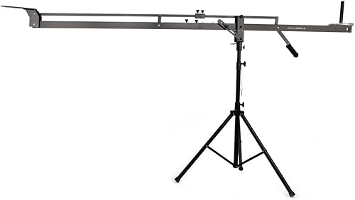 PROAIM 8' Astra Compact Videocamera Jib/Crane con Stand. Carico utile 8kg/17.6lb. Include supporto LCD e contrappeso post (JB-AS08-TS) - Fashionser