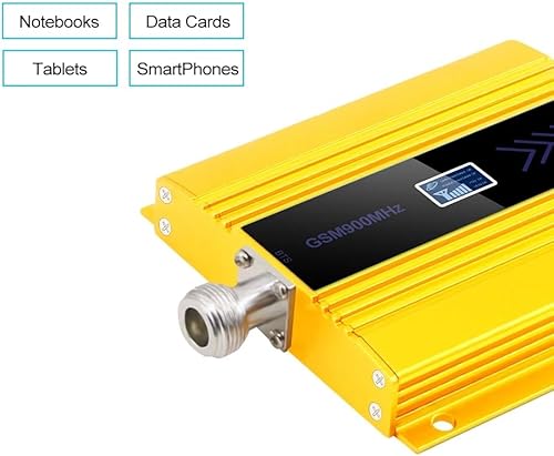 Lwaviwer Ripetitore Ripetitore Amplificatore di Segnale Mini Cellulare gsm 900 MHz con Display LCD Ripetitore di Segnale 2G 3G 4G-Spina UE - Fashionser