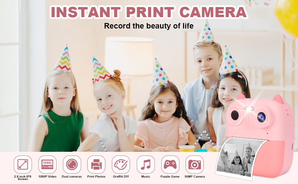 Macchina Fotografica Bambini Istantanea