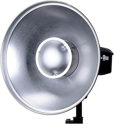 Godox BDR S420 Beauty Dish Reflector Silver 42 cm - Fashionser