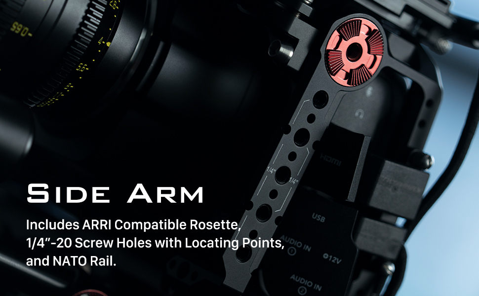 TILTAING Gabbia per fotocamera completa per BMPCC 6K Pro