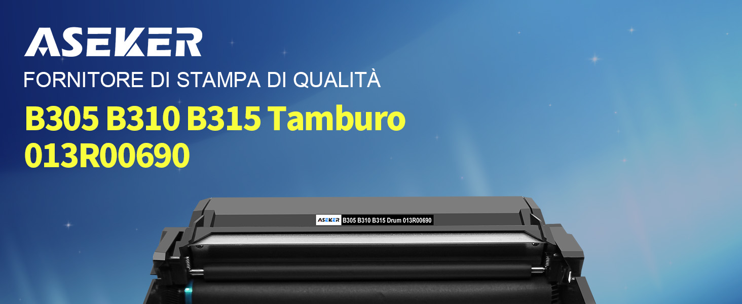 B310 B305 B315 Cartuccia di Toner 006R04376 006R04377 006R04378 Stampante