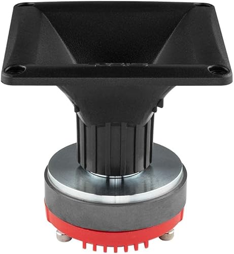 DS 18 SET PRO-DR1PK44 1 tweeter a tromba driver a compressione da 11,5 x 11,5 cm da 120 watt rms 240 watt max 8 ohm 107,3 db per casa party, 1 pezzo - Fashionser