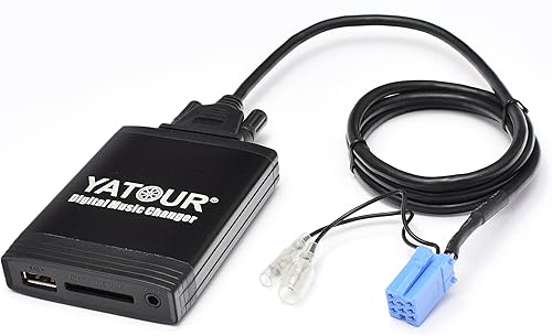 YTM06-FA-BT Yatour Adattatore musica radio auto USB SD AUX MP3 + vivavoce Bluetooth per Alfa Romeo, Fiat, Lancia - Fashionser