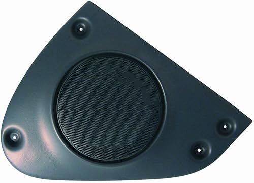 3/711-2 Adattatori vano altoparlanti per Smart Fortwo 165 mm, colore: Nero - Fashionser