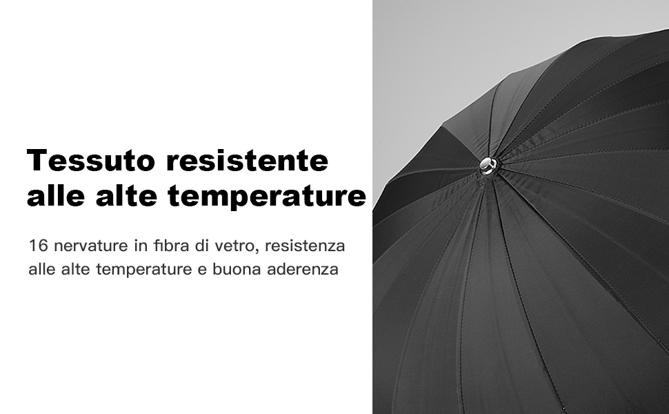 Godox UB-105W 41.3" 105cm105cm Interno bianco parabolico profondo ombrello riflettente Studio Soft 