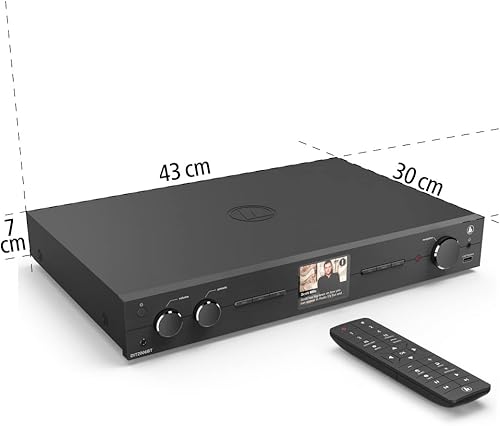Hama - Tuner 'DIT2006BT', DAB+, Internet radio, FM, WiFI, App, Bluetooth, nero - Fashionser