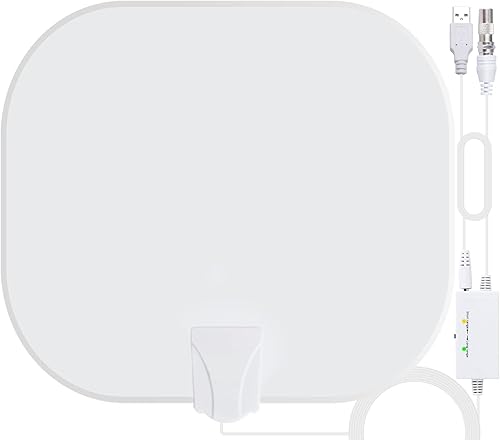 Amplificatore Interno dell'Antenna TV per 1080P 4K Tutte le Vecchie e Smart TV DTT DVB-T - Fashionser