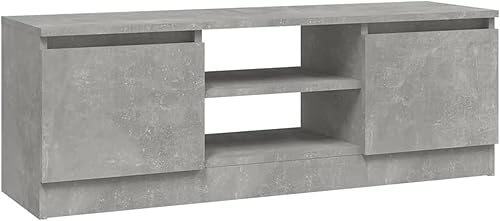 Festnight Mobile Porta TV con Anta, Mobile per TV, Mobiletto TV, Mobile TV Moderno, Mobile TV Soggiorno, Rovere Marrone 102x30x36 cm - Fashionser