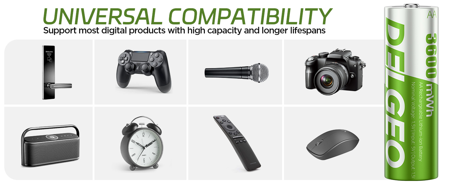 pile aaa ricaricabili