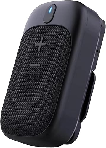 Altoparlante portatile a clip, altoparlante senza fili | Altoparlante stereo portatile da esterno | Altoparlante portatile impermeabile per campeggio, barbecue ed escursionismo - Fashionser