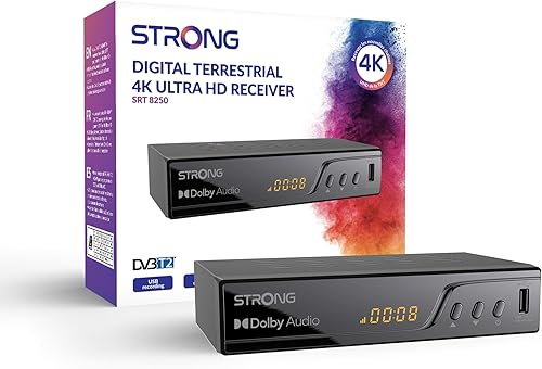 Strong SRT 8250 Receptor Digital Terrestre 4K - Fashionser