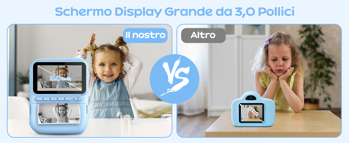 macchina fotografica istantanea bambini