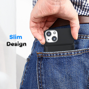 HUOBAO 6000mAh Custodia protettiva per iPhone 14 Pro - 6.1 pollici