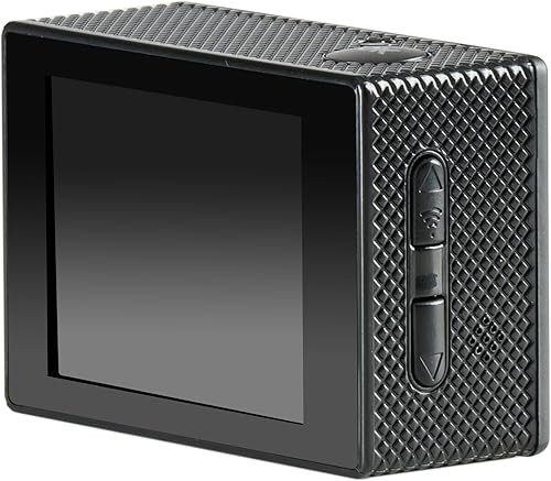 Nilox Action Cam Mini-SE, Action Cam 4k WiFi con Risoluzione 4K/30 fps, Stabilizzatore Elettronico, Schermo 2' LCD, Memoria 64 GB, View Angle 170°, con Custodia Impermeabile Fino a 30 m - Fashionser