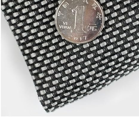 Tela Acustica,Panno Altoparlante 150x50cm Vintage Addensare Addener Panno Panno Griglia Stereo DustCloth Filtro Tessuto Tessuto Speaker Speaker Mesh Ploth Classic ( Color : BlackBrown(150x50cm) ) - Fashionser