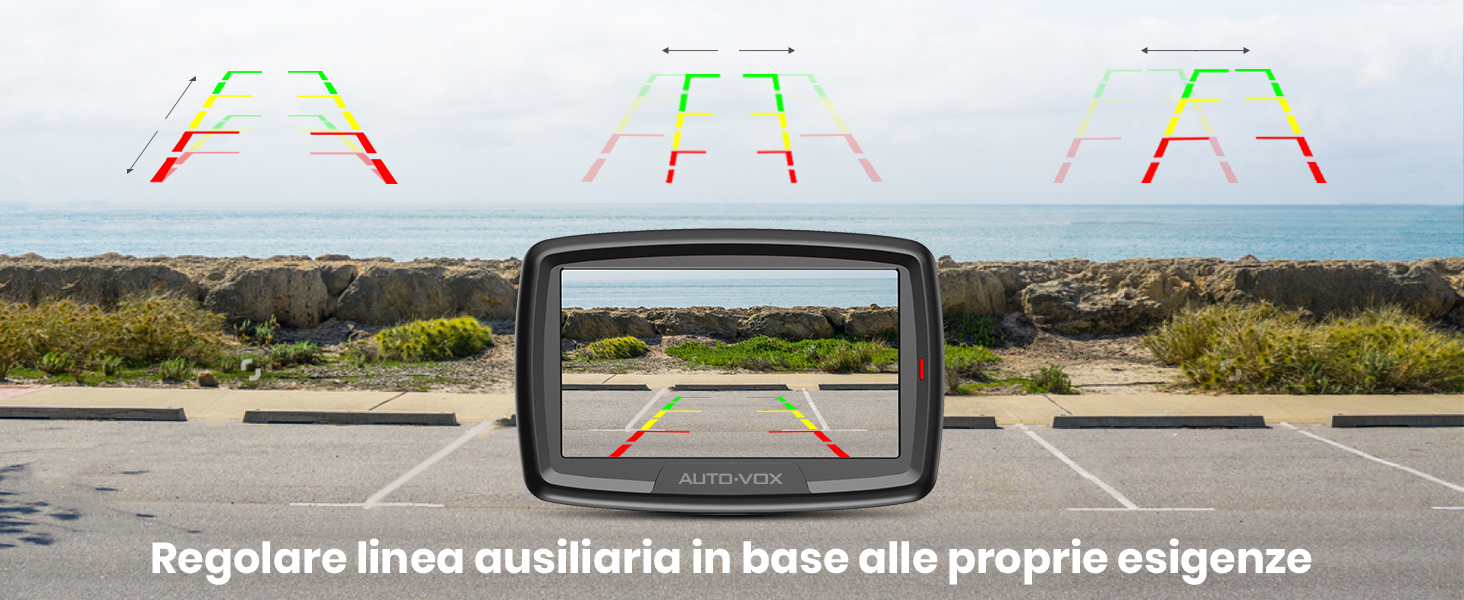telecamera retromarcia wireless