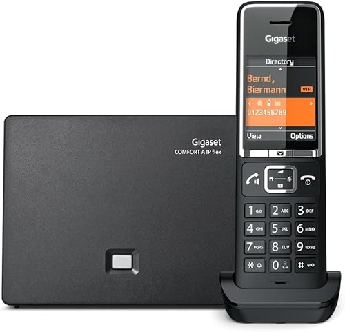 Gigaset Comfort 550A IP Flex Telefono analogico/DECT Identificatore di chiamata Nero - Fashionser