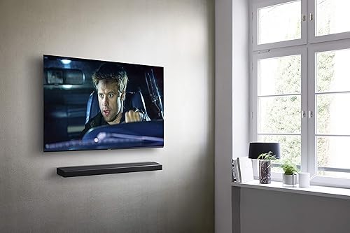 Panasonic SC-HTB400EGK Soundbar, 160W, Surround 2.1 Ch, Doppi Subwoofer Integrati, Bluetooth, Input Ottico, HDMI Arc, Possibilità Montaggio a Parete, Design Minimal, Nero - Fashionser