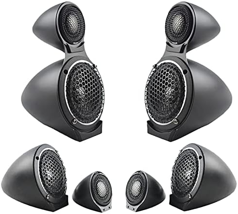 INTCHE Base per Altoparlante Midrange da 3,5 Pollici per Auto Supporto per Altoparlante A 3 Vie Modificato per Corno per Auto Staffa per Stampo per Frequenza A 3 Vie per Auto - Fashionser