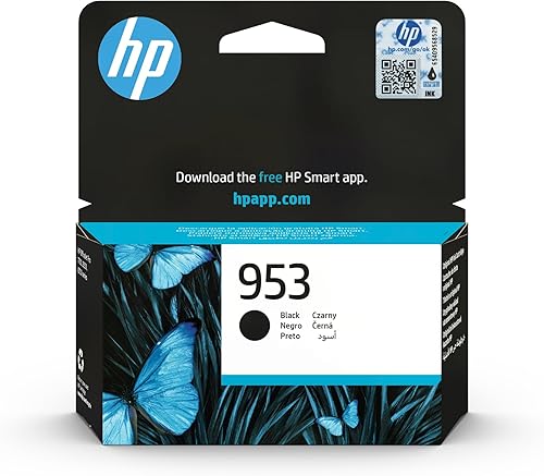 HP 953 Nero, Ciano, Giallo e Magenta, ‎6ZC69AE, Confezione da 4 Cartucce Originali, Compatibili con Stampanti OfficeJet Pro serie 8710, 8720, 8730, 8740 e 7740 - Fashionser
