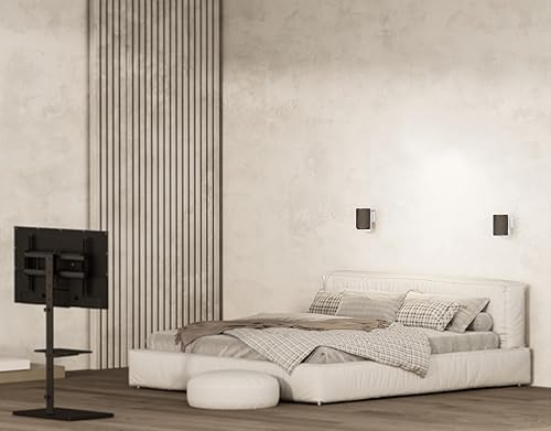 my wall Sonos Era100 - Supporto da parete HS40L, per SONOS Era100, montaggio a parete Era100, set da 2 pezzi, inclinabile, girevole, salvaspazio, perfettamente regolabile, supporto Sonos con gestione - Fashionser