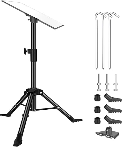 Starlink Gen 3 Treppiede Stand, kit di montaggio portatile Starlink Gen 3 con adattatore per tubo Starlink Gen 3 e asta telescopica da 60 cm-95 cm, compatibile con parabola Starlink Standard V3 - Fashionser