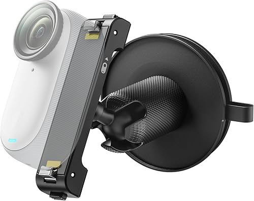 Insta360 Supporto Girevole per GO 3, Adesivo, Chiusura Magnetica - Fashionser