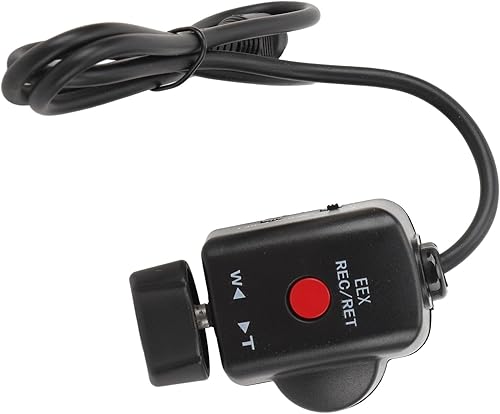 Controller Zoom per Videocamera a 8 Pin, Telecomando Portatile per Registrazione Video con Funzioni REC RET Start Stop per PMW EX1, PMW EX3 e PMW EX1R - Fashionser