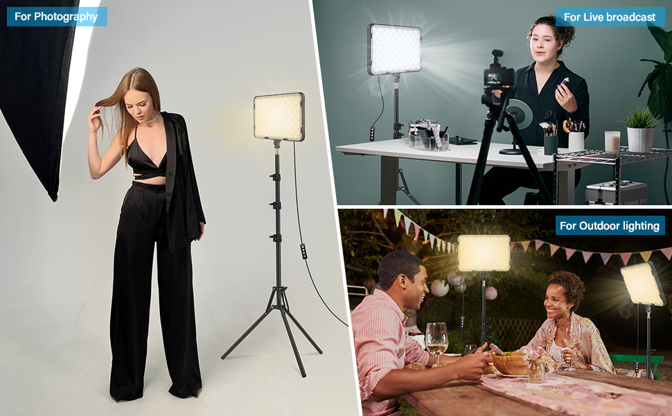 faretto fotografico portatile