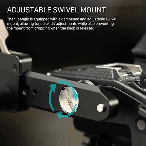 Tilta Staffa EVF compatibile con monitor Lcd Sony FX6 e oculare per mirino, con guida NATO ES-T20-EB - Fashionser