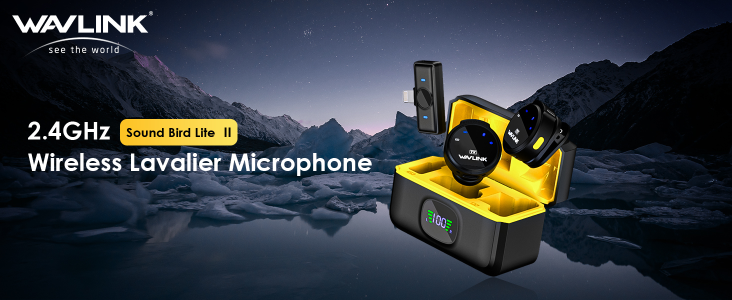 Microfono Lavalier senza fili