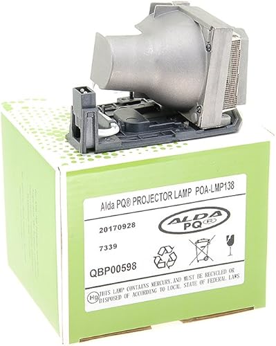 Alda PQ-Premium, Lampada proiettore compatibile con 610 346 4633, 610-346-4633, 6103464633 per SANYO PDG-DWL100, PDG-DXL100 Proiettori, lampada con modulo - Fashionser