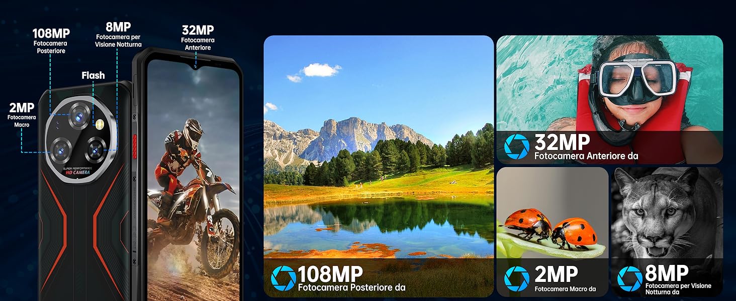 OUKITEL WP55 Rugged Smartphone 5G Andriod 15