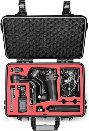 Custodia Rigida Impermeabile Portatile per DJI RSC 2 Pro Combo e Accessori DJI RSC 2 (Solo Custodia) - Fashionser