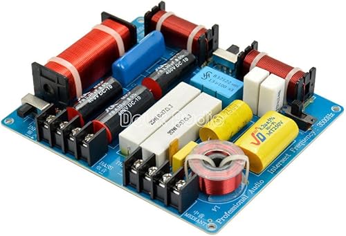 Crossover, per Audio HiFi 350 W, 3 vie, divisore di frequenza, KTV Stage Speaker Crossover, filtro audio - Fashionser