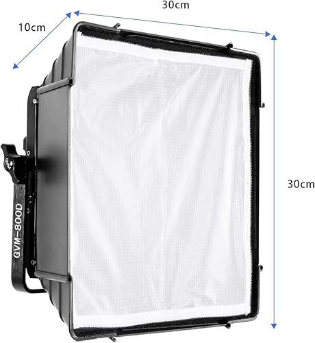 GVM Softbox per luce video LED serie 800D, 480LS, 560AS, accessori per illuminazione video 800D, 480LS, softbox per luci video serie 560AS, luce video a LED, softbox, illuminazione fotografica,softbox - Fashionser