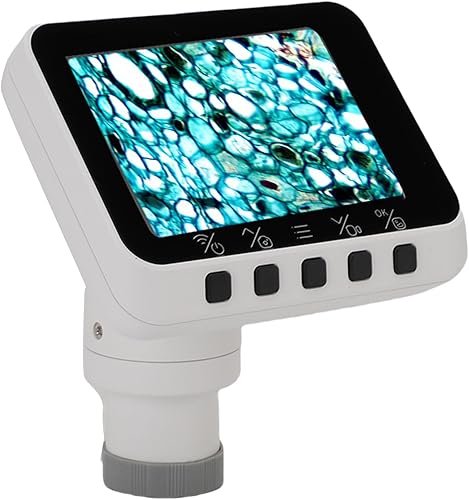 Cocce Elettronico WiFi, Oculare della Telecamera per Telescopio Digitale 1080p con Display da 2,8 Pollici, Telescopio e Accessori per Microscopi per Birdwatching di Astrofotografia - Fashionser