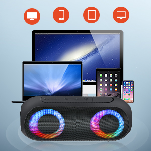 cassa bluetooth potente altoparlante bluetooth portatile