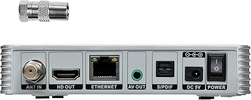 Decoder DVB-T2 HD GT MEDIA V7 TT Full HD 1080p Ricevitore Digitale Terrestre DVB-T2/C Cavo Ricevitore H.265 HEVC 10bit con Antenna WiFi USB/Ethernet, Supporto PVR Registratore Timeshift EPG - Fashionser